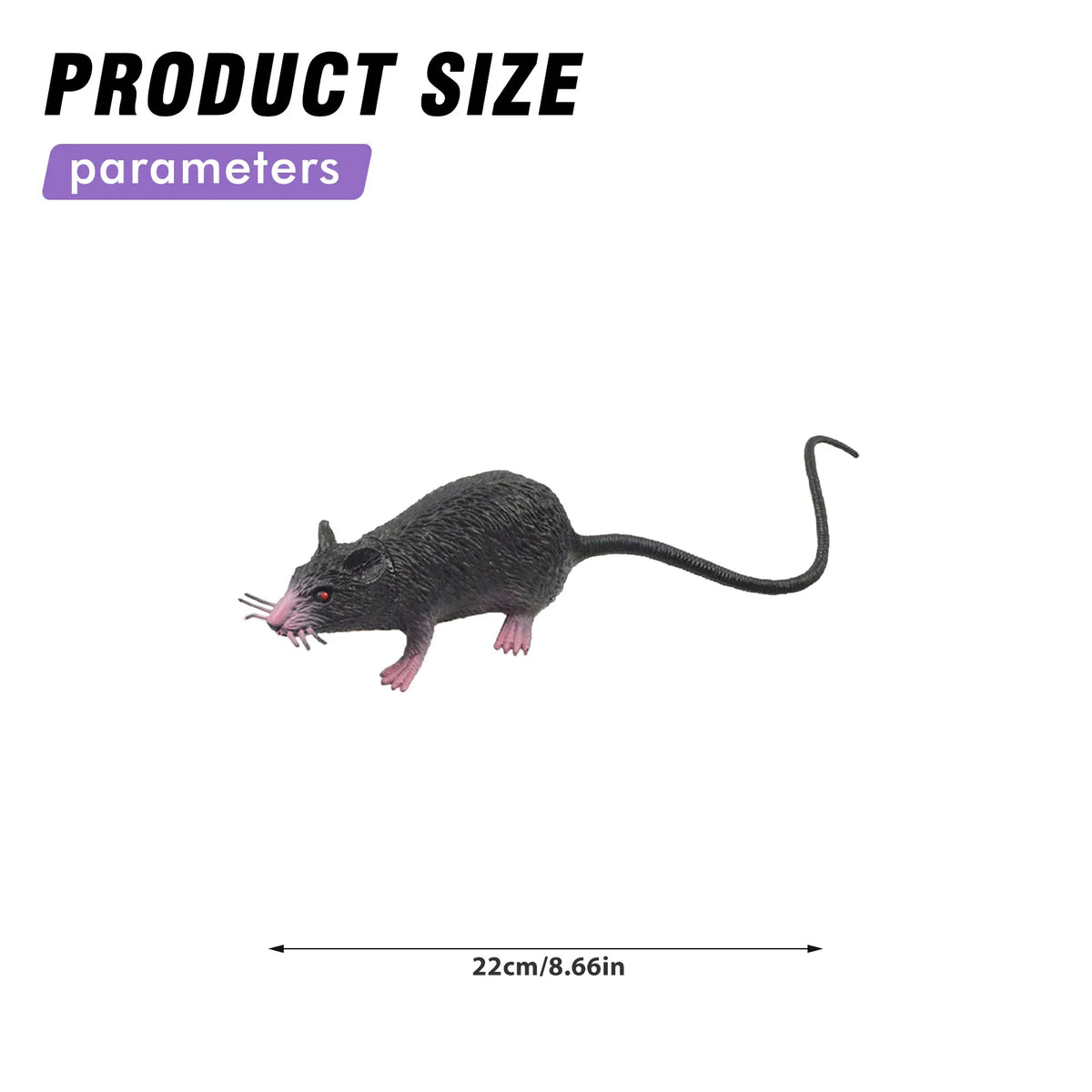 Simulated Mouse Cat Toy – Bite-Resistant Interactive Play