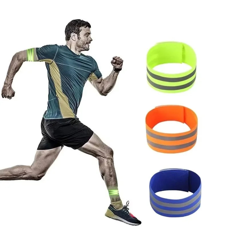 Reflective Arm Band – High Visibility Adjustable Wrist Strap