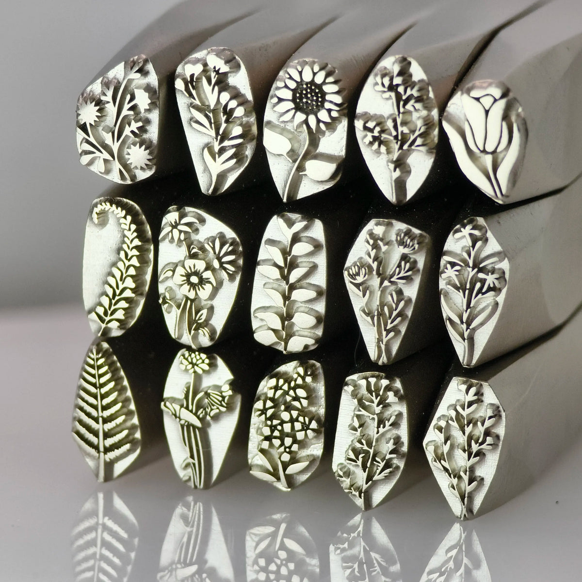 Steel Chisel Engraving Mold – Floral & Birthday Gold Tool