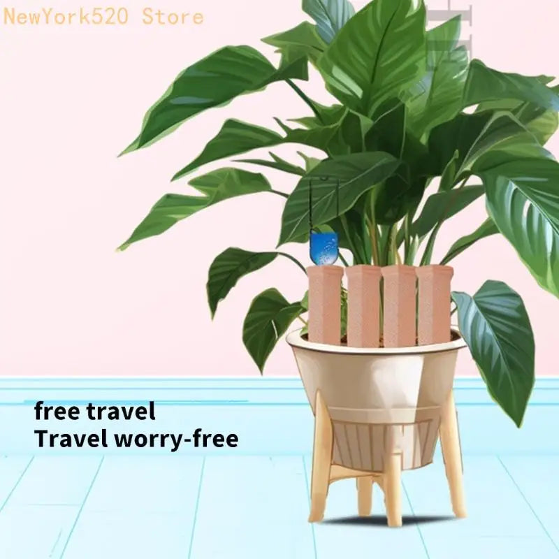 4-Pack Terracotta Plant Watering Spikes – Slow Release Stakes