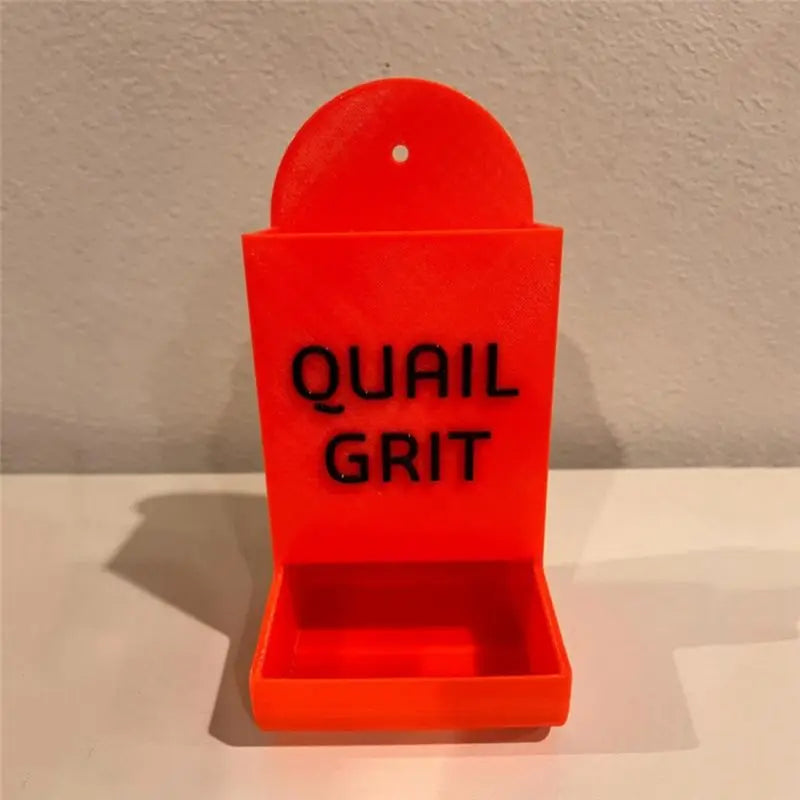 Chicken Oyster Shell & Grit Feeder – Plastic Coop Accessory