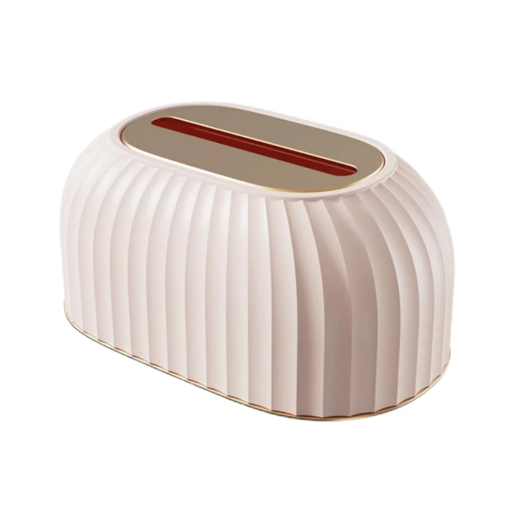 Spring Tissue Box Holder – Light Luxury Desktop Dispenser