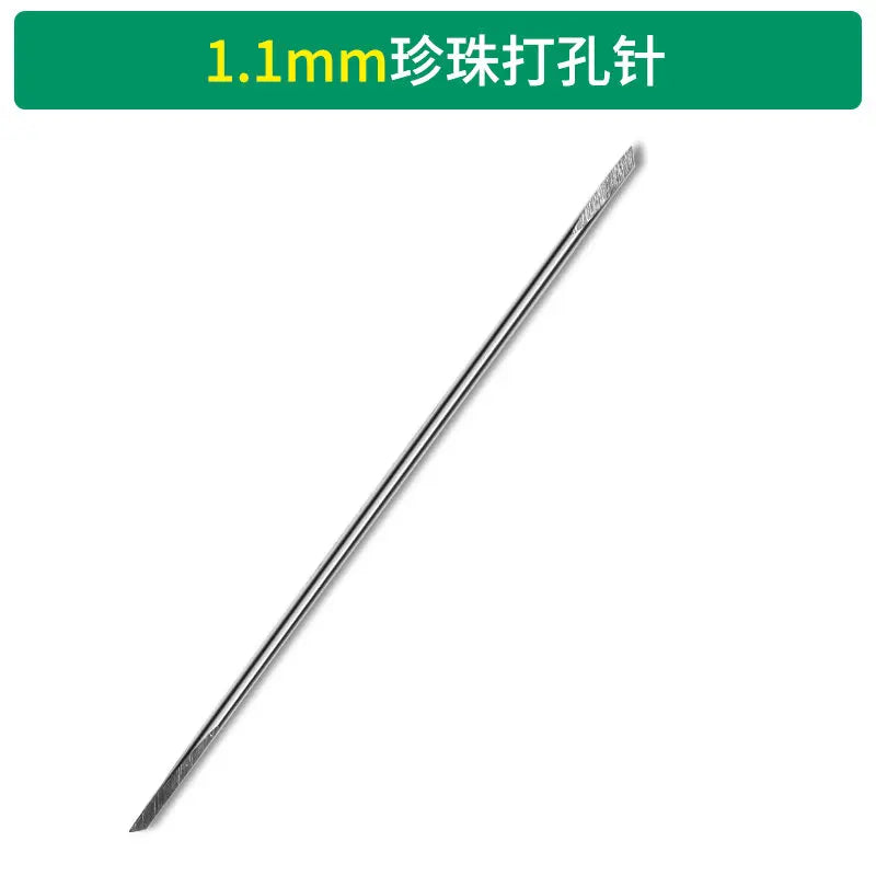 Tungsten Steel Double Head Triangle Drill Needle Jewelry Tool