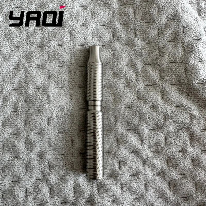 YAQI 88mm Solid Stainless Steel Safety Razor Handle – Nickel