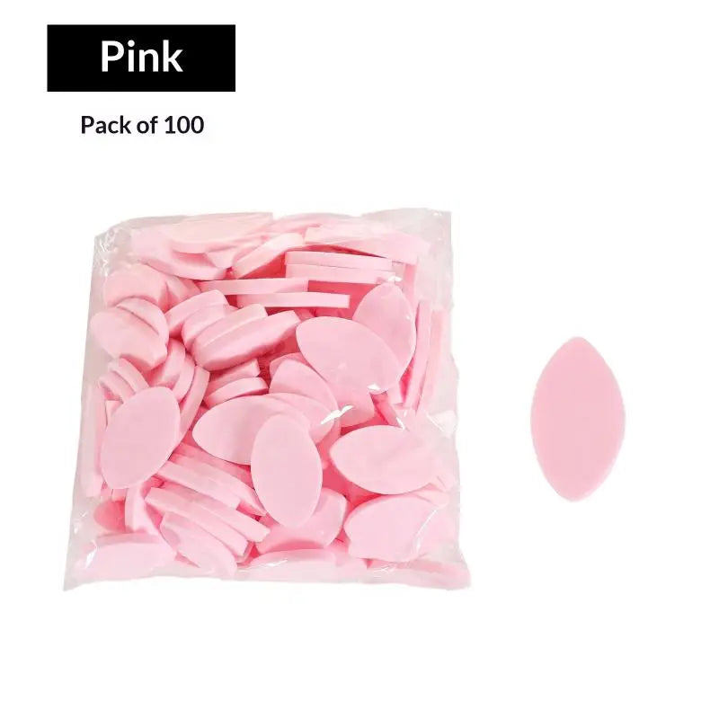 Sponge False Eyelash Pads Reusable Lash Map Makeup Puffs