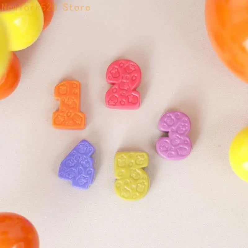 Strawberry Number Silicone Mold for Resin, Soap & Baking