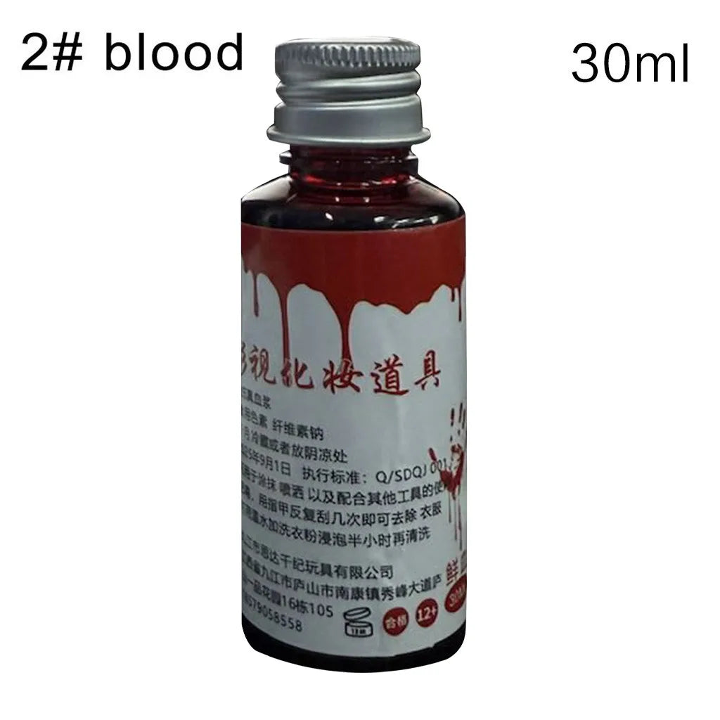 Realistic Fake Blood Liquid – Halloween SFX Makeup & Prop
