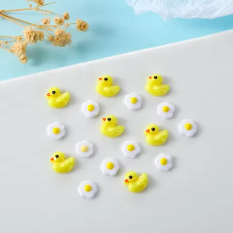 50pcs Kawaii Turtle 3D Flatback Resin Nail Art Charms DIY