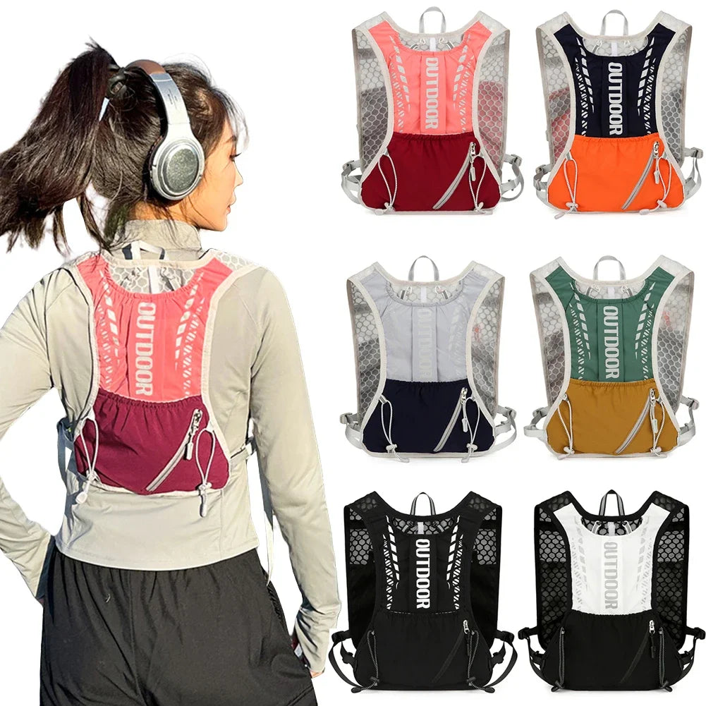 VIBE Hydration Running Vest – Lightweight Reflective Trail Pack