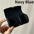 Premium Velvet Jewelry Storage Box – Portable & Gift-Ready