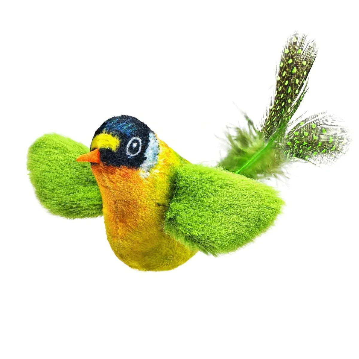 VIBE Cat Bird Toy with Sound – Indoor Cat Enrichment Toy