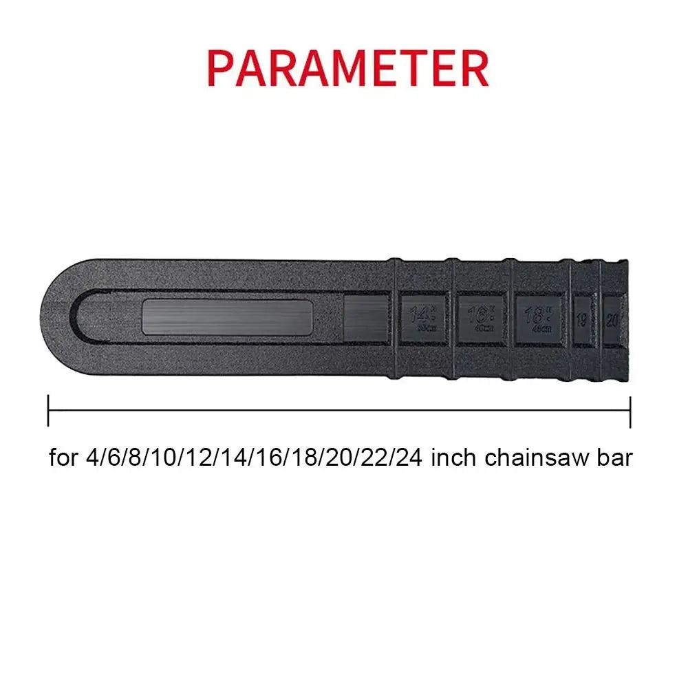 Chainsaw Bar Guard Cover 8–24 Inch Anti-Scratch Plastic Protector