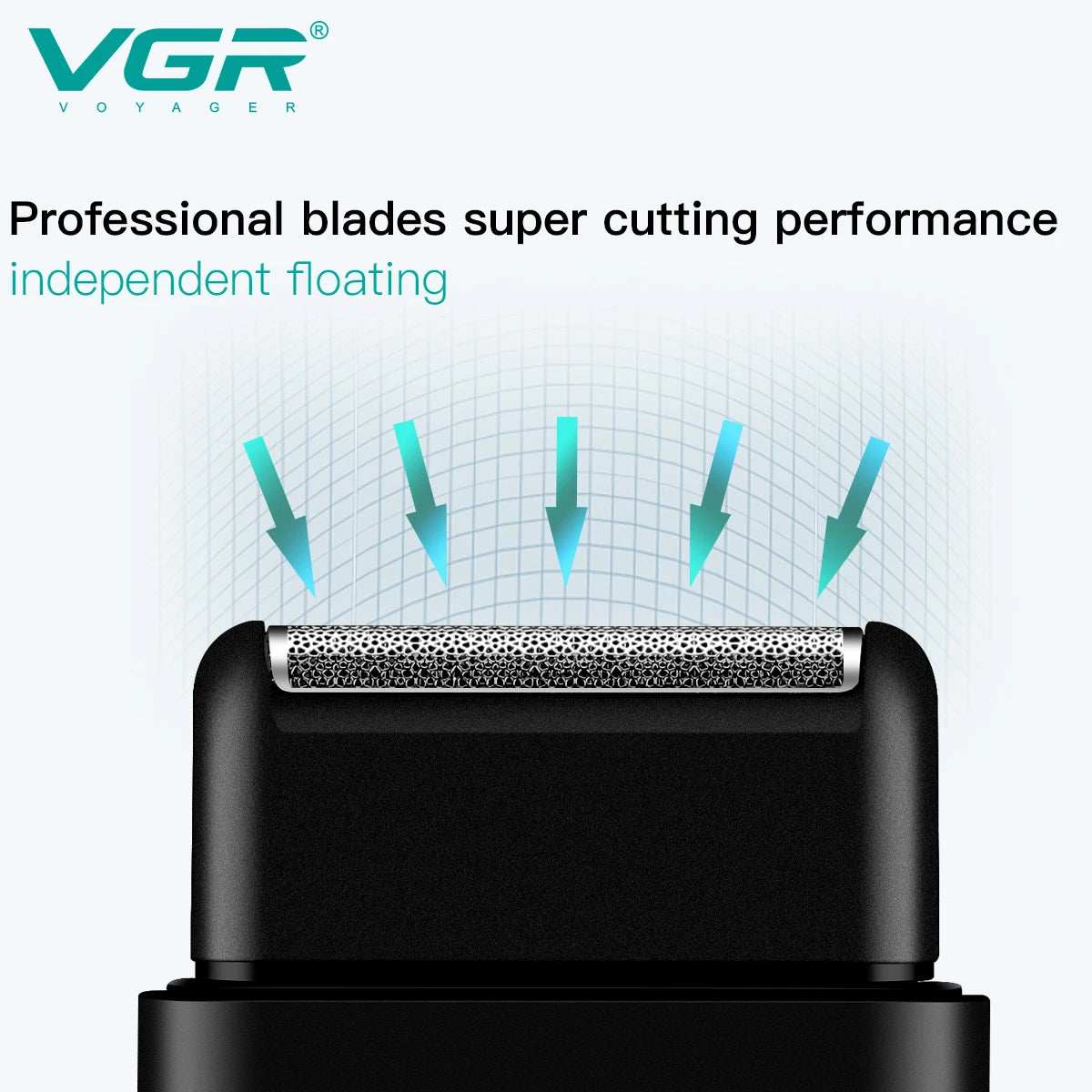 VGR V-390 Mini Electric Shaver & Beard Trimmer for Men
