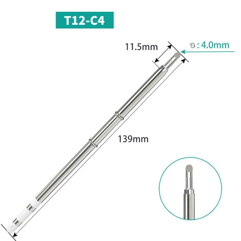 T12 Soldering Iron Tips for Hakko FX951 STC STM32 OLED Station