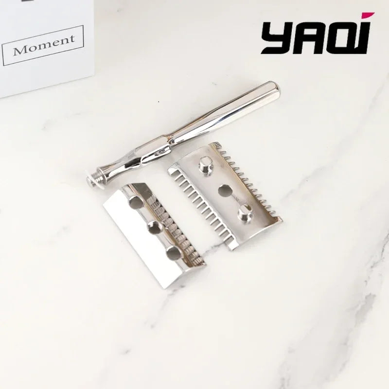Yaqi Pagoda Mirabilis Stainless Steel Safety Razor for Men