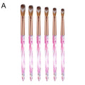 6-Piece Acrylic Nail Brush Set – 3D Carving & Extensions