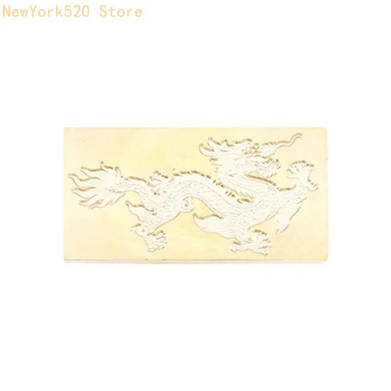 Chinese New Year Brass Wax Seal Stamp Head | Spring Festival