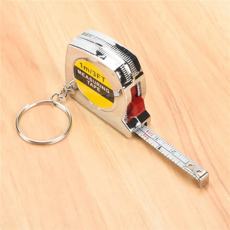 50-Pack Retractable Keychain Tape Measures – Mini Pocket Size