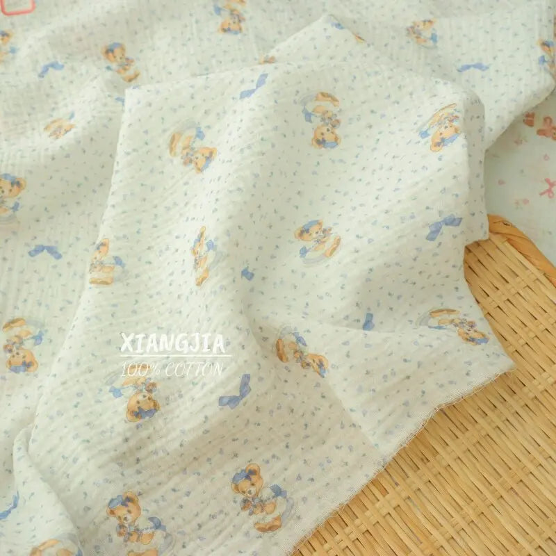 Class A Baby Cotton Double-Layer Gauze Fabric 500×135cm