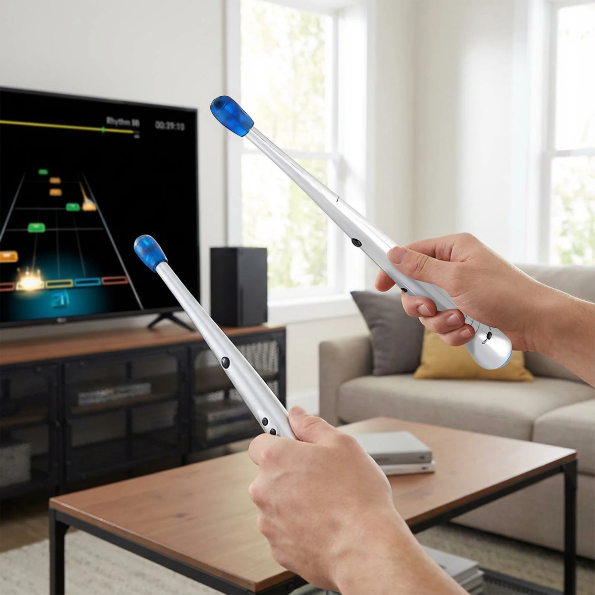 Kids Air Drum Sticks – Motion Sensor Electronic Drumming Toy