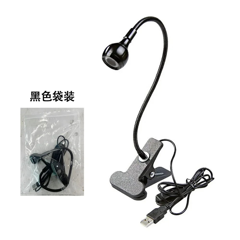 UV Nail Lamp 395nm Clip-On Desk Mini USB Gel Nail Dryer