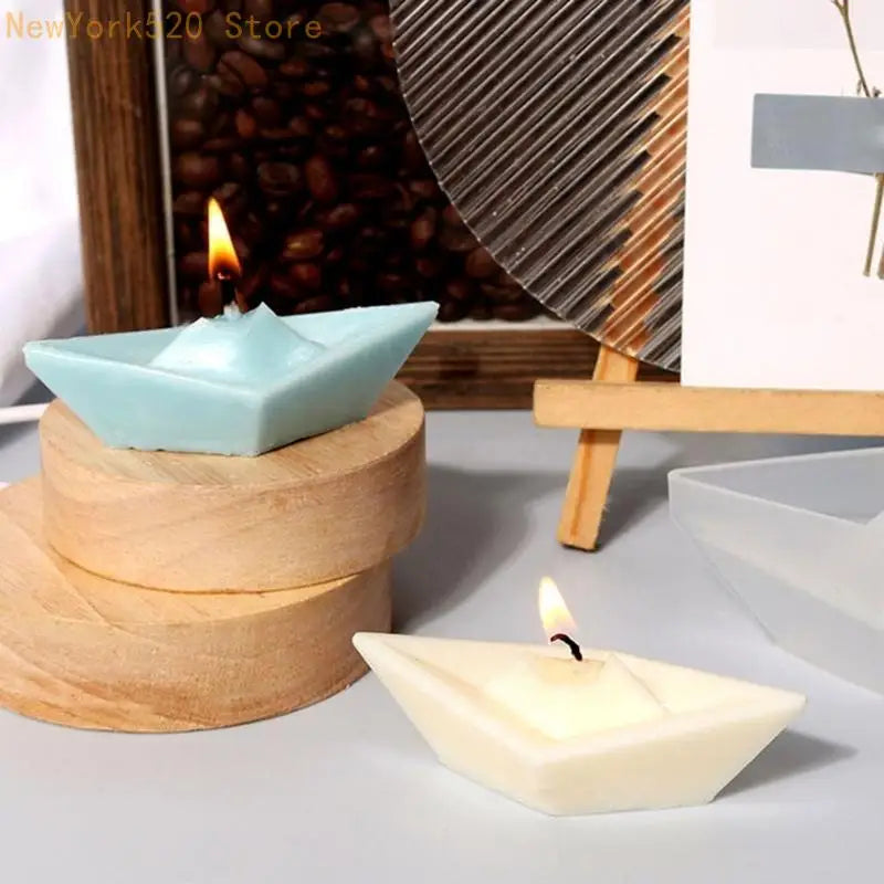 Silicone Boat-Shaped DIY Mold – Soap, Resin, Baking Crafts