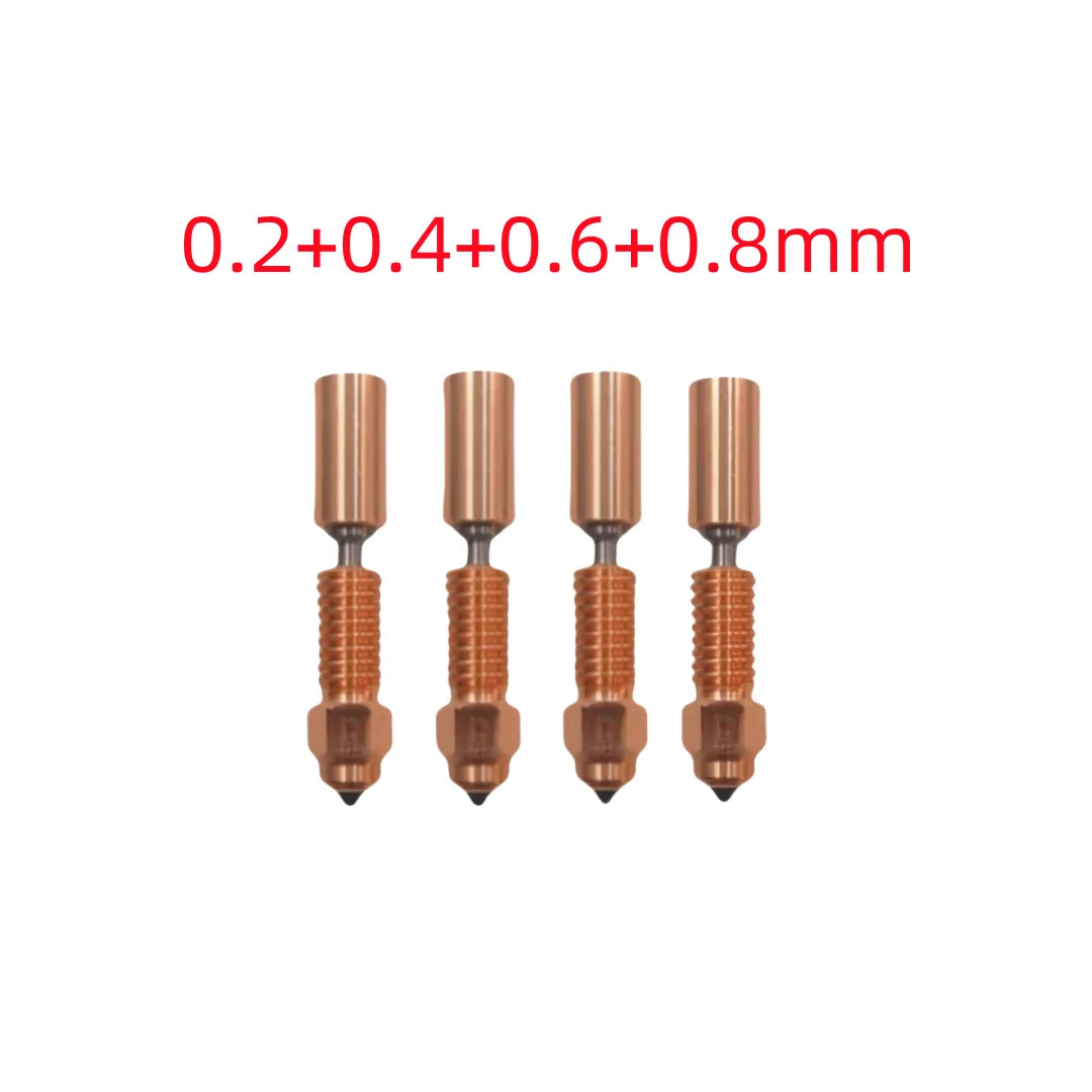 Creality Sprite Extruder Pro Quick-Swap Nozzle Kit – Copper & Titanium