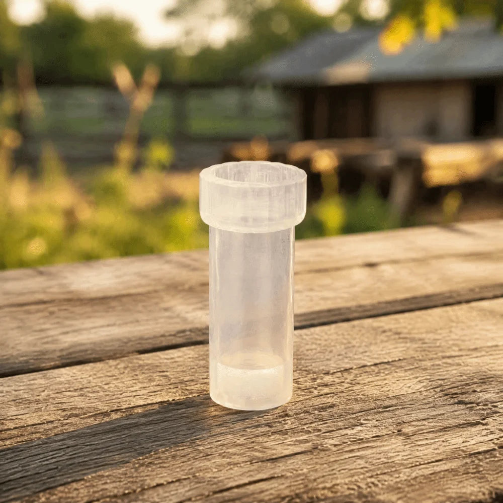 Queen Bee Marking Bottle with Foam Cushion & Mesh Grid