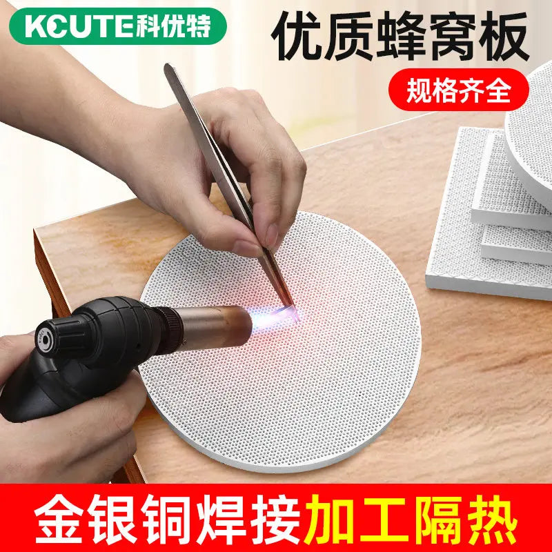 Quartz Honeycomb Refractory Brick – High-Temp Welding Board