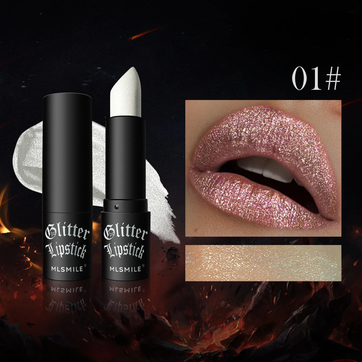 OREADEX Matte Shimmer Lipstick – Long-Lasting Pigmented Lip Color