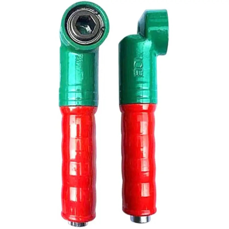 90° Right Angle Wrench Adapter 8–32mm Socket Gear Reduction