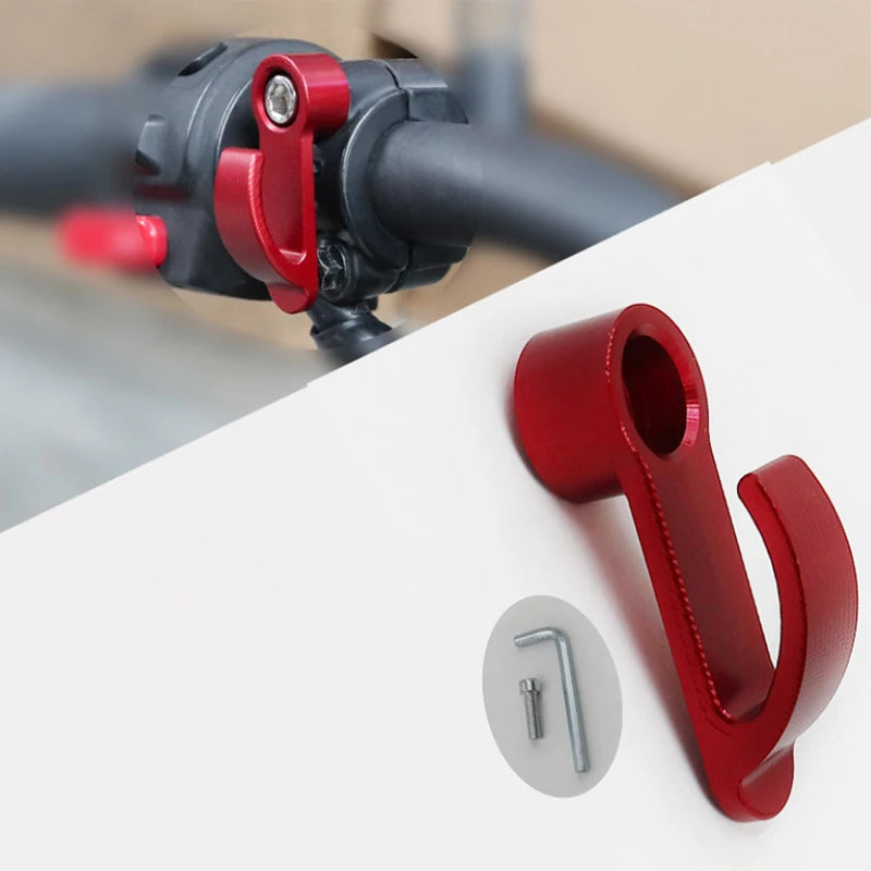 Universal Aluminium Alloy Motorcycle Helmet Hook | Single Hole