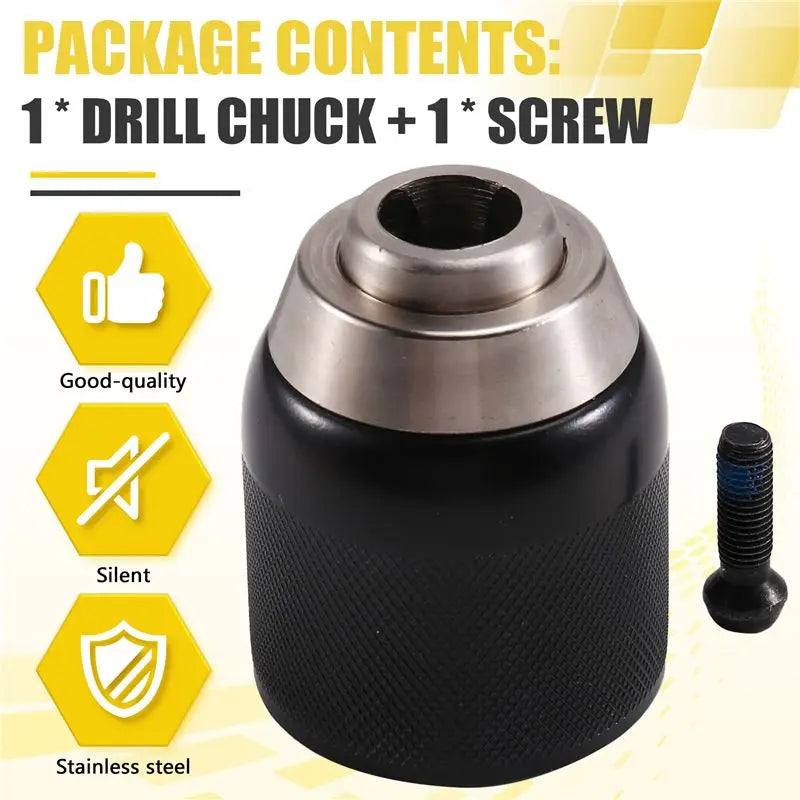 Keyless Drill Chuck Assembly Replacement Set – N196034 Fit