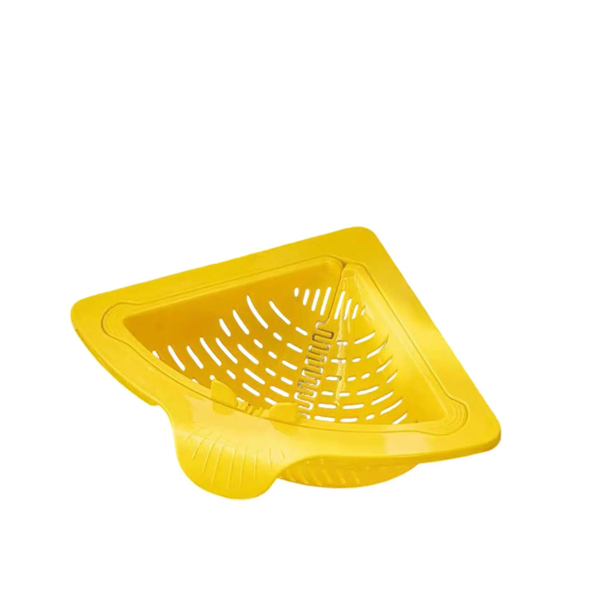 Triangular Corner Sink Drain Basket & Sponge Holder
