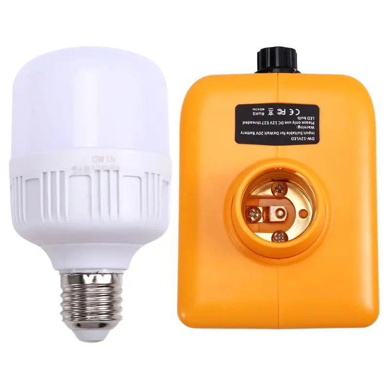 18V 20V Battery LED Work Light Spotlight Flashlight – VIBE