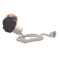 2-Pack Ceiling Fan Light Switch 6A 125VAC + Pull Chains E87438