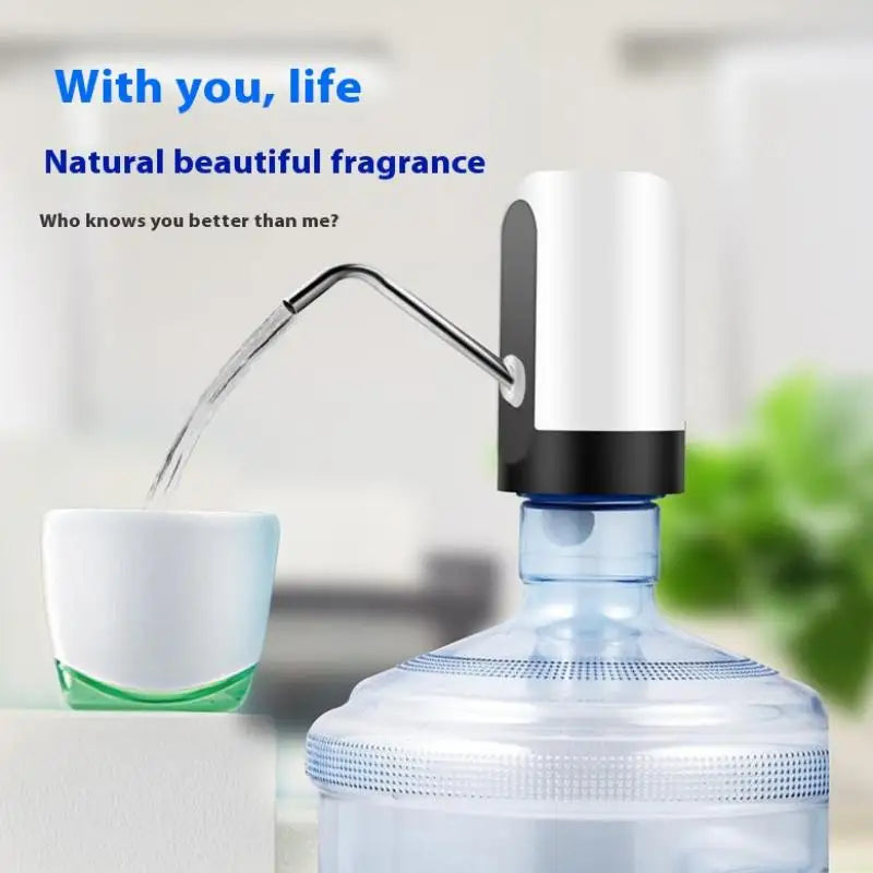 USB Rechargeable 5 Gallon Water Bottle Pump Dispenser