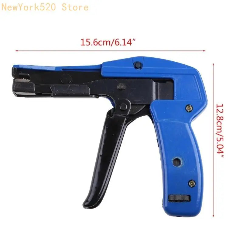 Zip Tie Tensioner & Cutter Tool – Steel Handle, 2.4–4.8mm