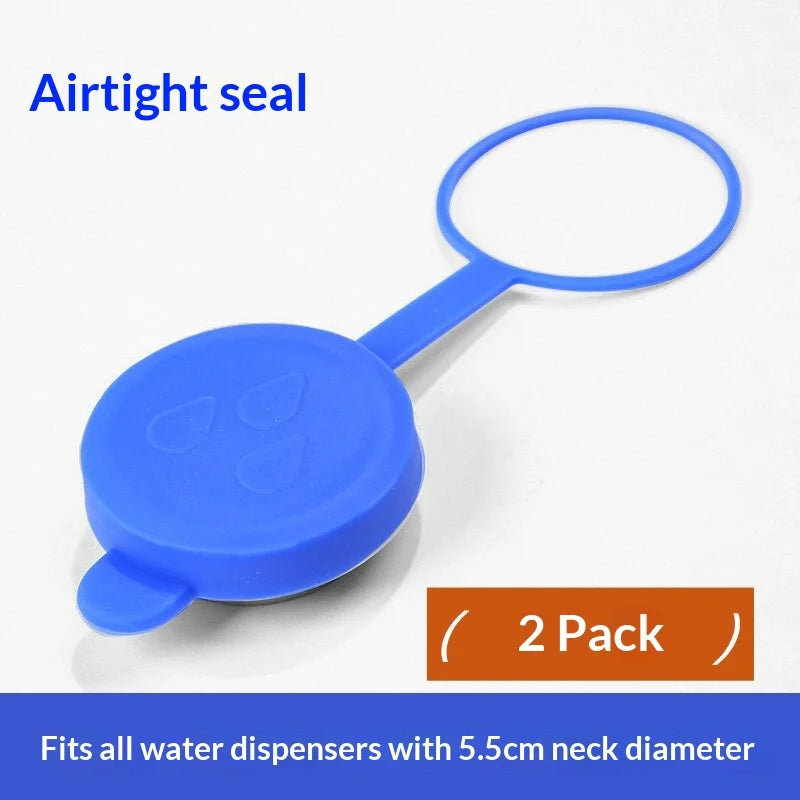 Silicone Gallon Water Bottle Cap – 3-Layer Leakproof Seal