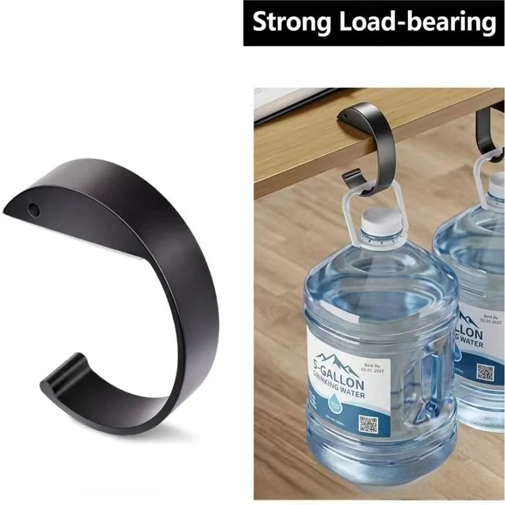 C-Shape Desk Hook – Punch-Free Bag & Headset Hanger