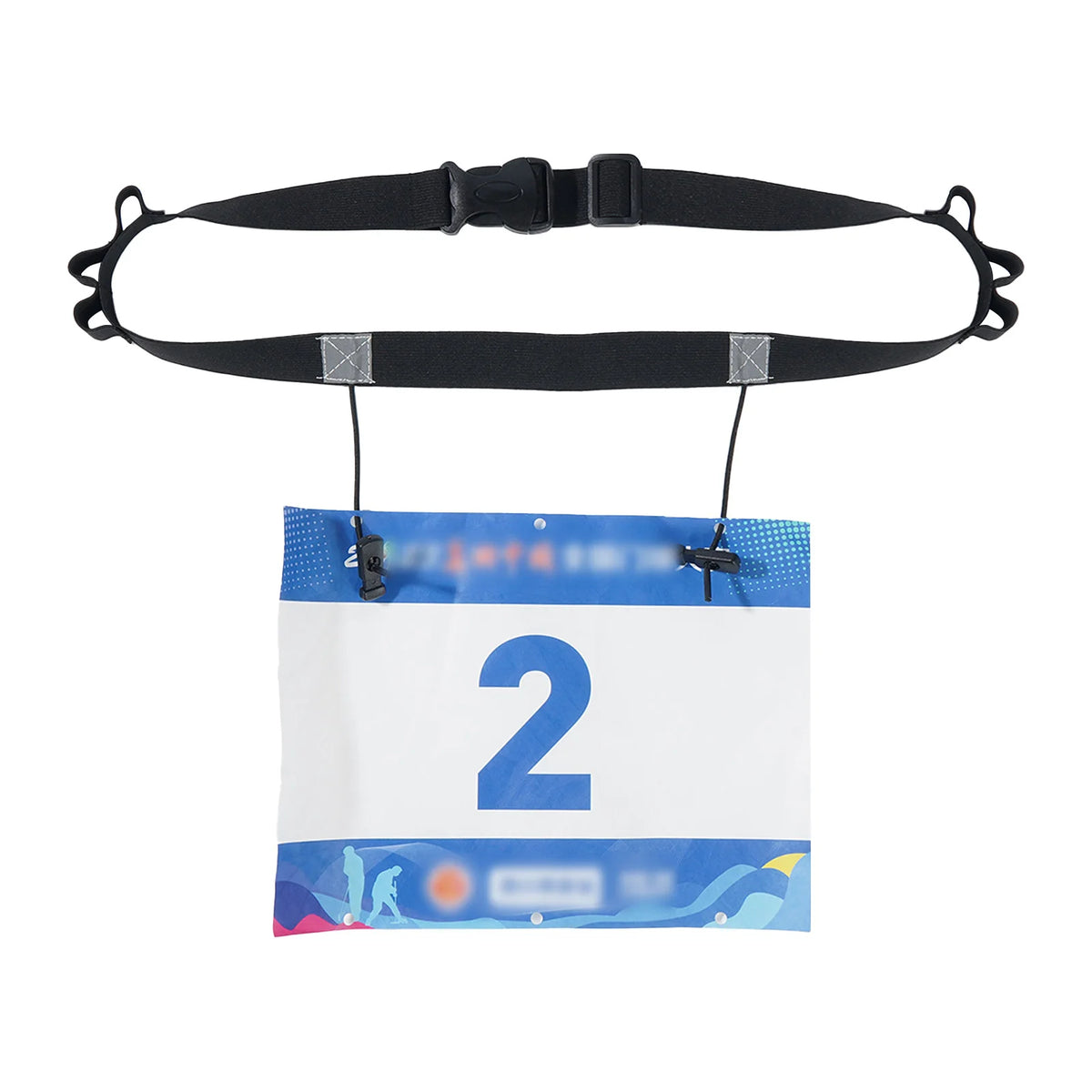 Race Belt with Bib Number Holder – Triathlon Running Belt