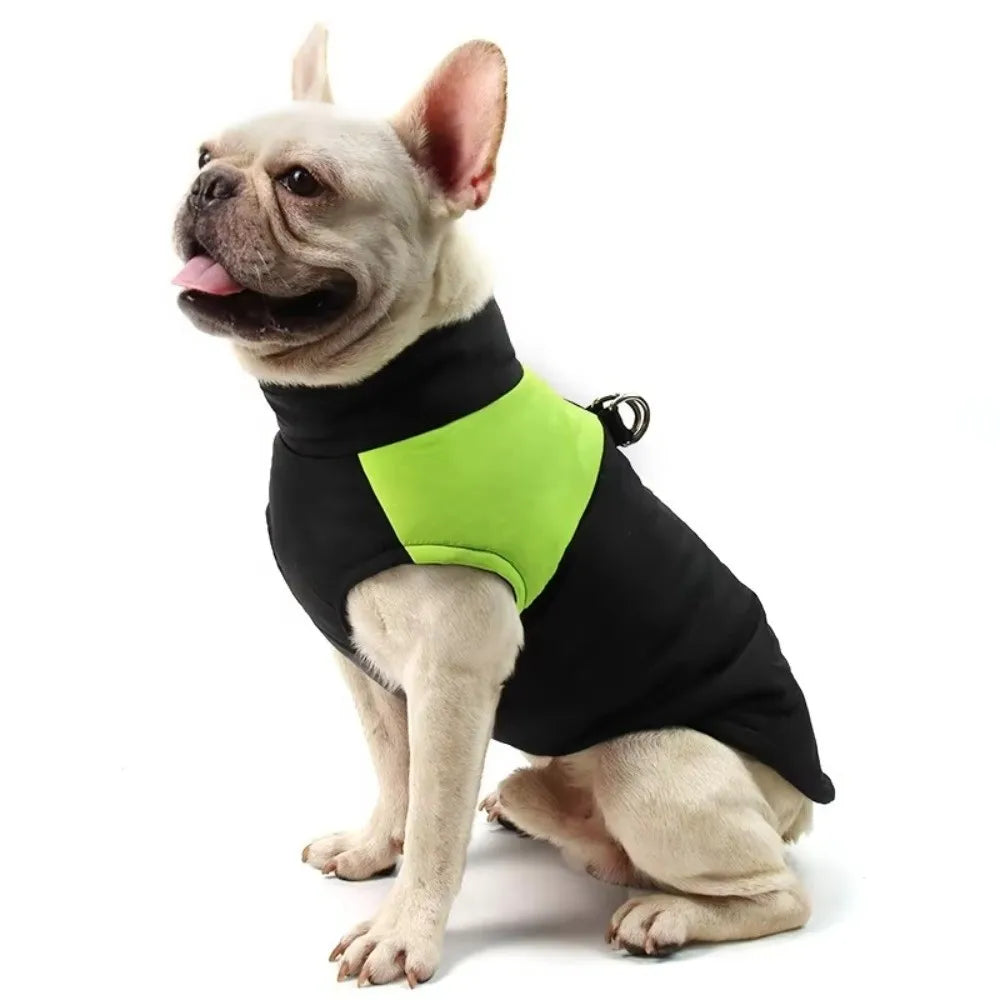 Thickened Winter Dog Jacket Windproof Bodysuit – S to XXL