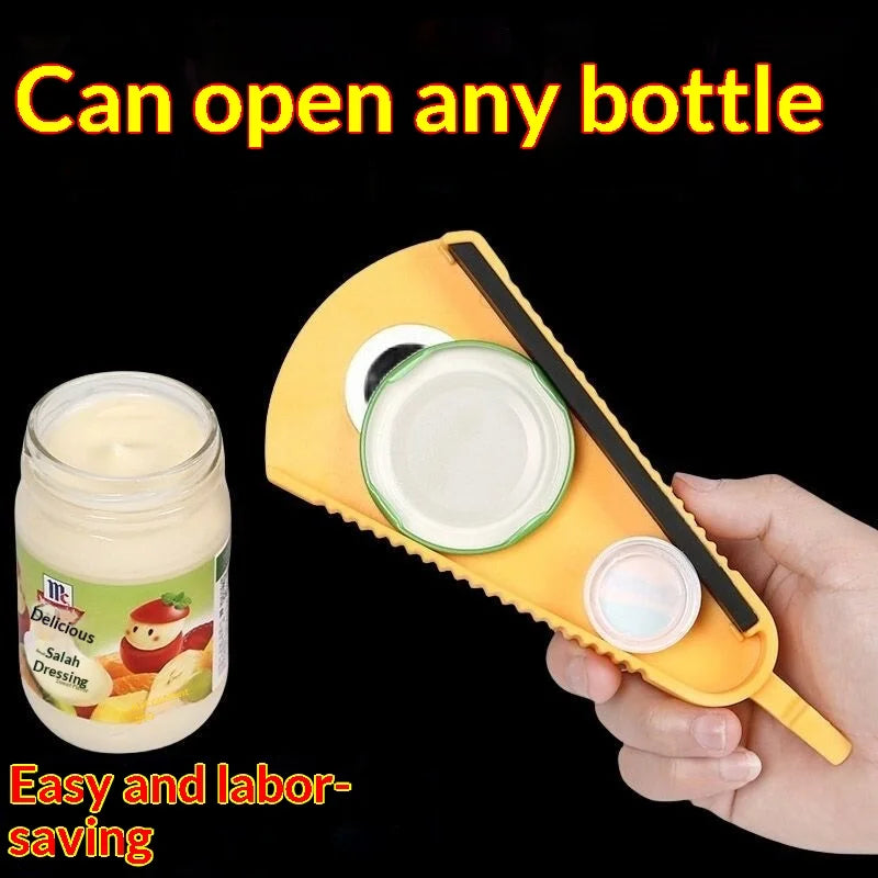 Multifunctional Jar & Bottle Opener – Non-Slip Kitchen Gadget