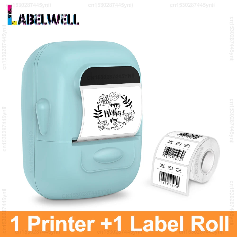 Labelwell P50 Inkless Bluetooth Thermal Label Printer & Maker