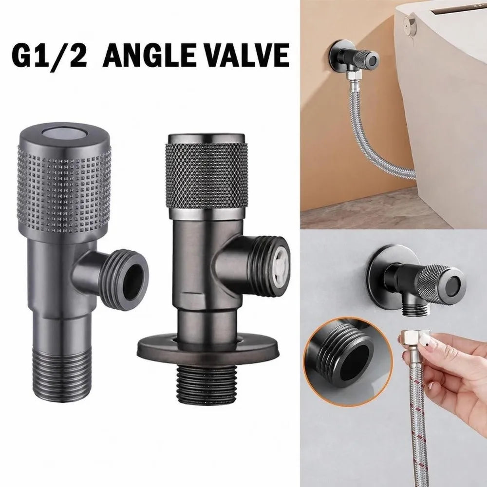 G1/2 Brass Anti-Backflow Triangle Angle Valve – Water Stop