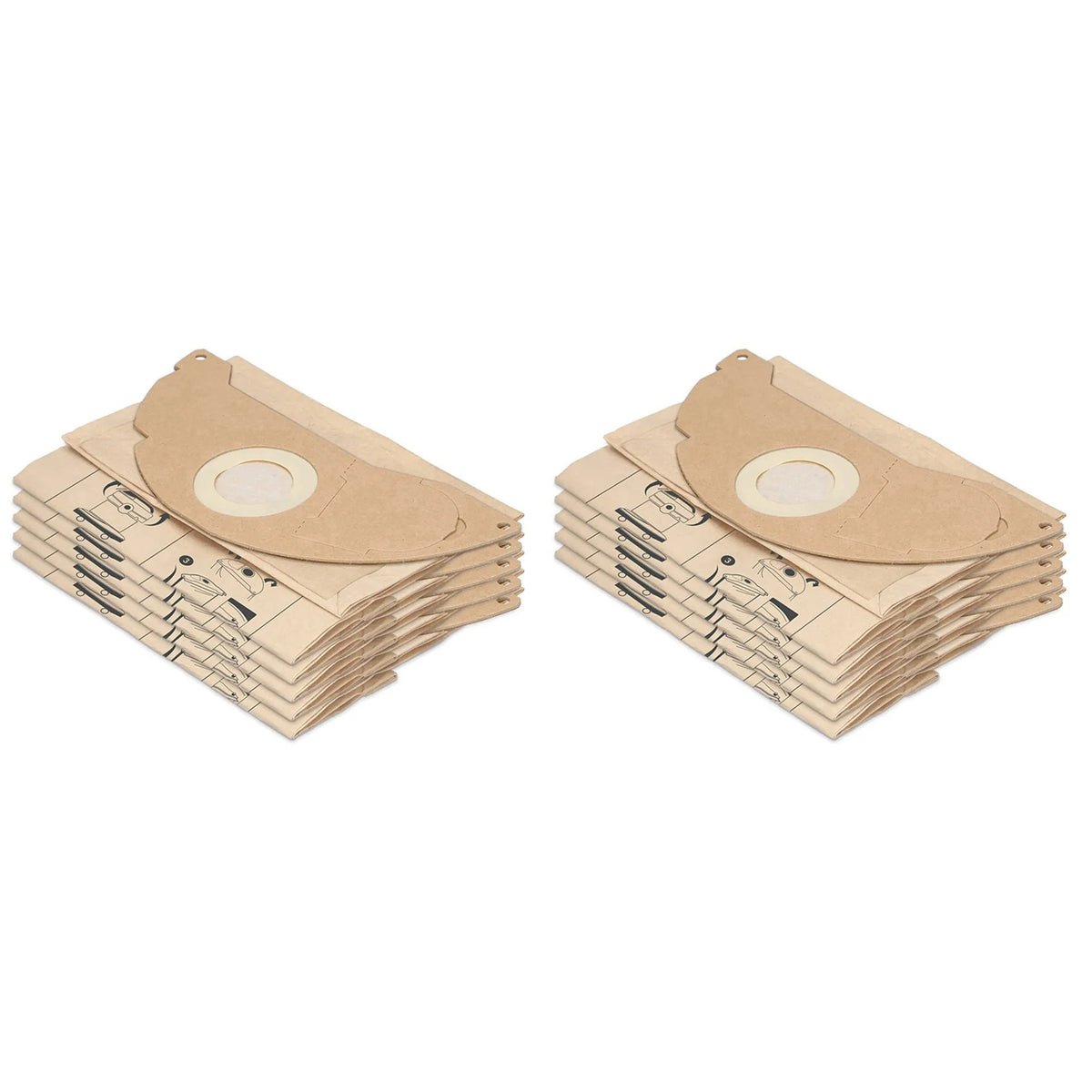 20-Pack Vacuum Bags for Kärcher WD2 MV2 – Replaces 6.904-322.0