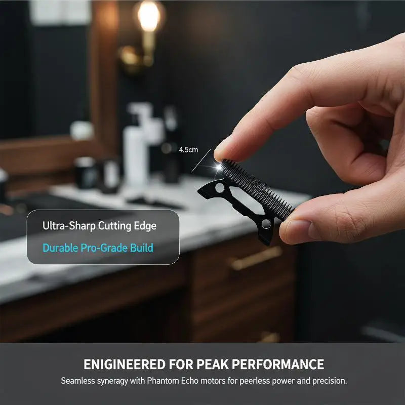DLC-Coated Clipper Replacement Blades – Universal Fit 2pc