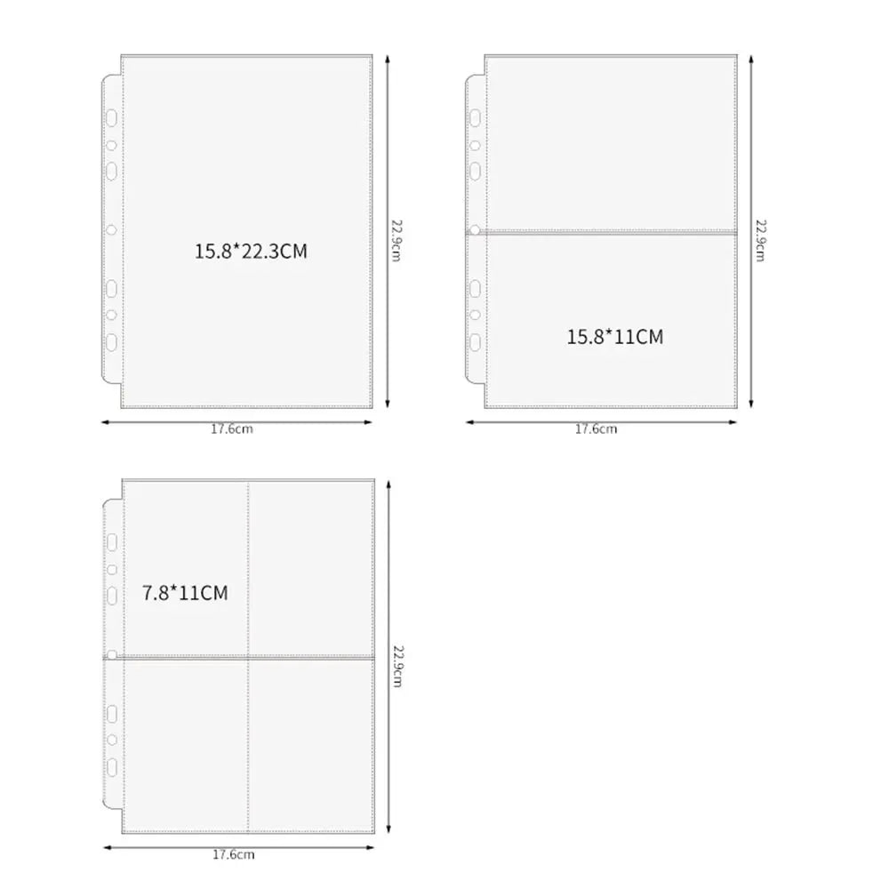 10-Pack A5 Kpop Photocard Binder Multi-Pocket Sleeve