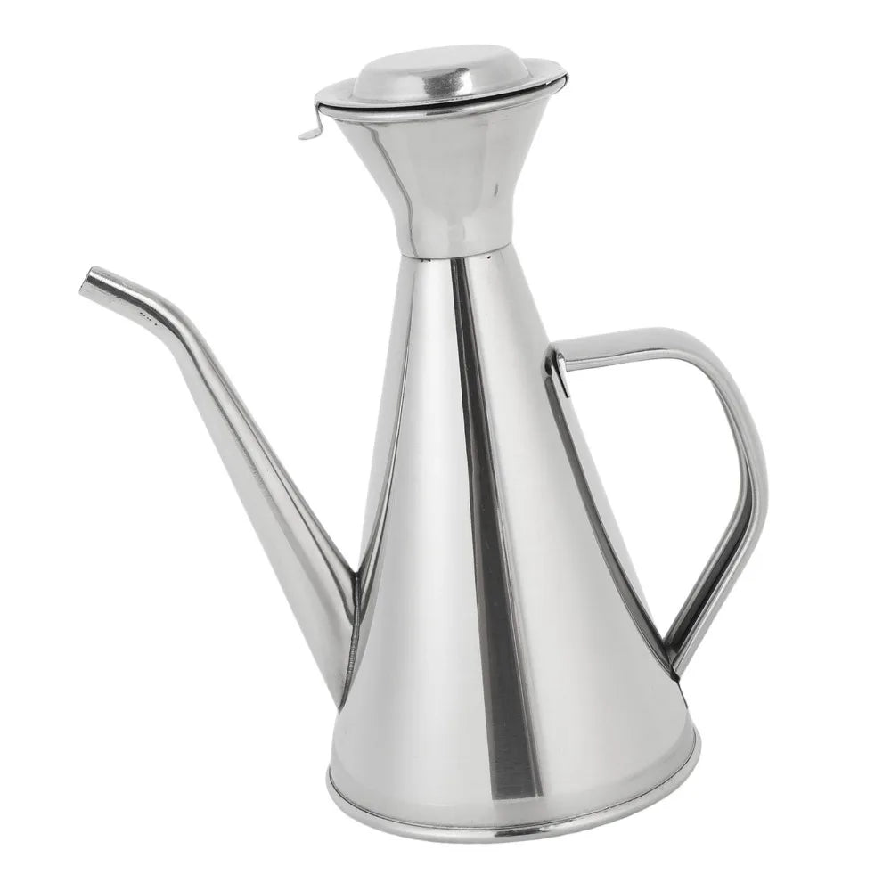 304 Stainless Steel Oil Dispenser Bottle 250ml/500ml Long Spout