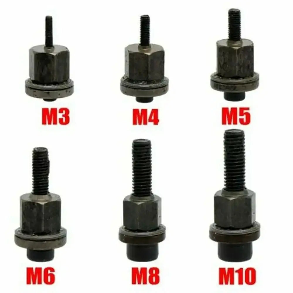 Rivet Nut Mandrel Tool M3–M10 Manual & Electric Drill Adapter